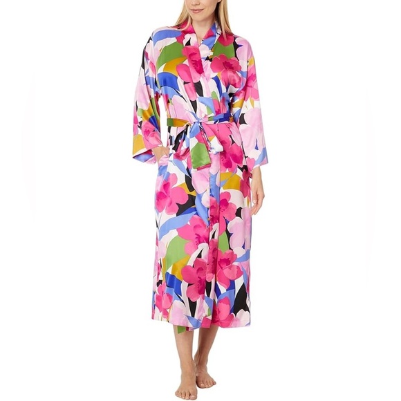 Natori Other - Natori Bonita Satin Robe and Slip Set Small